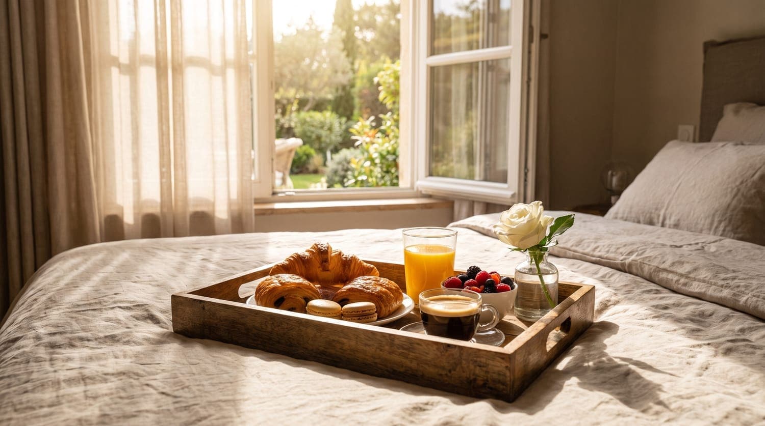 Petit-déjeuner livré